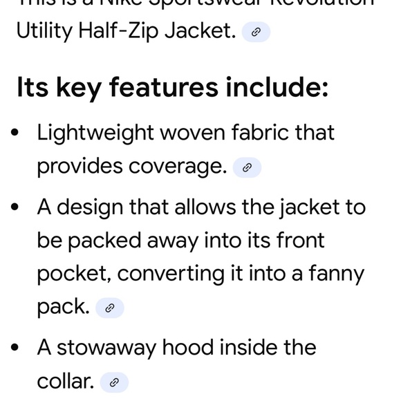 NWT Nike Sportswear Revolution Utility Half-Zip Jacket Sz S - Picture 14 of 14